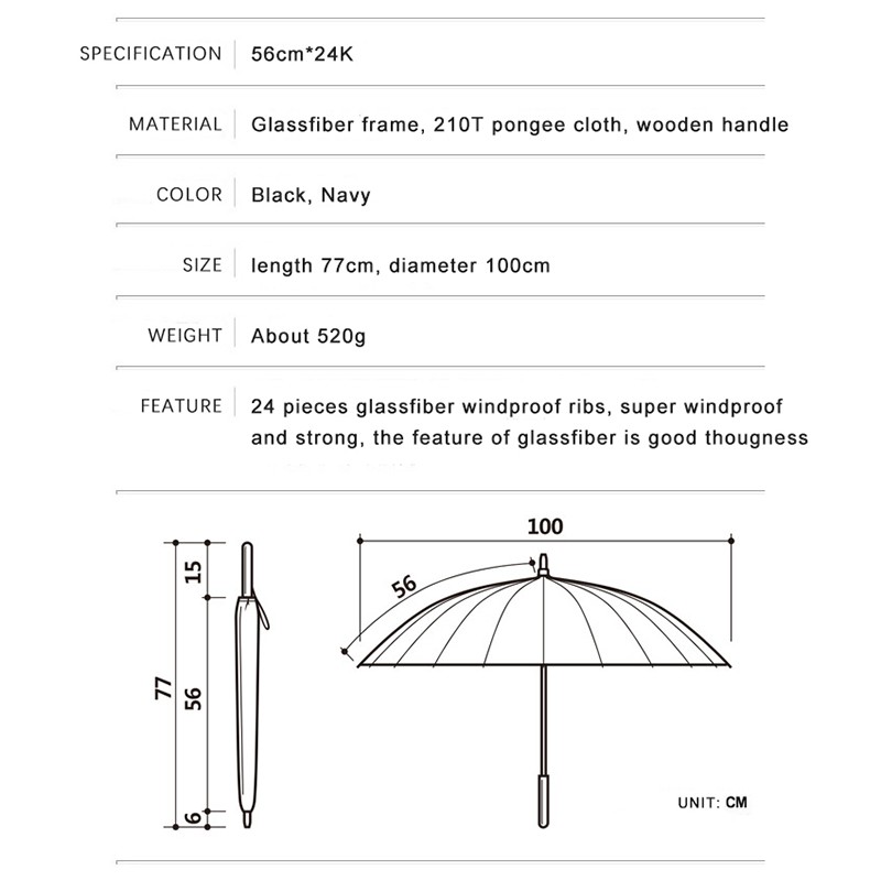 olycat-ร่มกันฝน-ด้ามจับไม้-ยาวตรง-24k-กันลม-แข็งแรง-สําหรับผู้หญิง-ผู้ชาย
