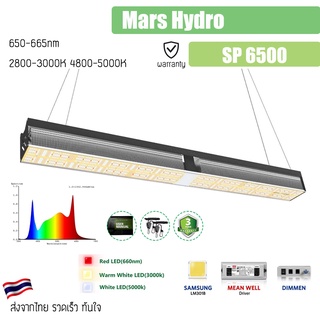 [ส่งฟรี💥] Mars hydro SP6500 650W ไฟปลูกต้นไม้ Full Spectrum with Red Mars hydro Grow Light ไฟปลูกต้นไม้