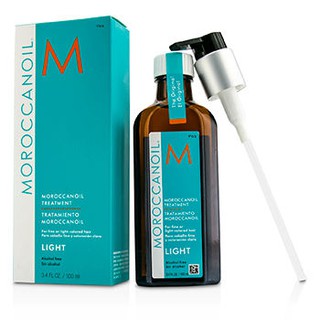 🎒แท้ 100% ฉลากไทย Moroccanoil 🔷Light🔷 โมรอคแคนออยล์ ทรีทเมนท์ *สูตรไลท์* สำหรับผมเส้นเล็ก ทำสี Treatment ลดการชี้ฟู