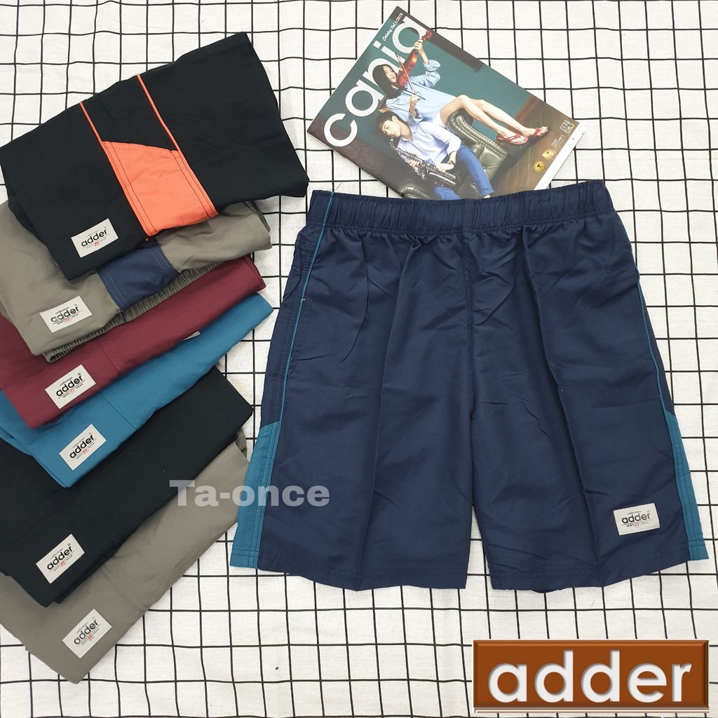ภาพหน้าปกสินค้ากางเกงขาสั้น กางเกงผ้าร่มขาสั้น ADDER 3 รุ่นเนื้อดี ใส่สบาย (AD4) จากร้าน whisper.w บน Shopee