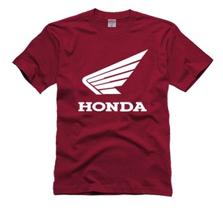 เสื้อผ้าผชเสื้อยืดแขนสั้นลําลอง พิมพ์ลายโลโก้รถจักรยานยนต์ honda Guang honda ขนาดใหญ่พิเศษ สําหรับผู้ชาย XS-3XL 615S-5XL