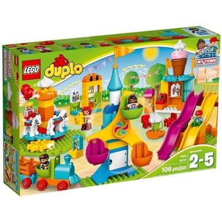 เลโก้อาคารบล็อกของเล่น DUPLO Depot ชุดสนามเด็กเล่นขนาดใหญ่ 10840