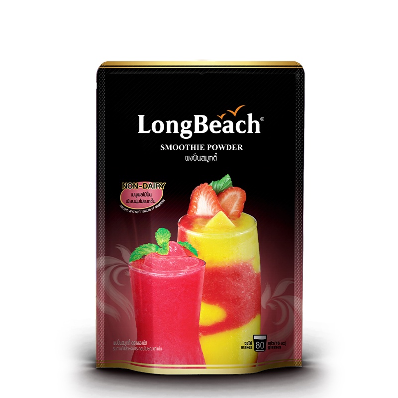 ภาพหน้าปกสินค้าลองบีชผงปั่นสมูทตี้ ขนาด 400 กรัม. LongBeach Smoothie Powder size 400g. จากร้าน longbeachsyrup บน Shopee