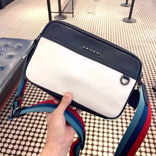 Outlet ส่วนลด🌈 Graham Crossbody 4147 เทรนด์ใหม่กระเป๋ากล้องสันทนาการ ผู้ชาย กระเป๋าสะพายข้าง Coac h คลาสสิก