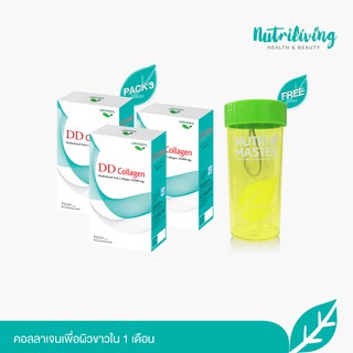 ภาพขนาดย่อของสินค้าGreeneral คอลลาเจนเพื่อผิวขาวใน 1 เดือน Greeneral DD Collagen แพ็ค 3 กล่อง