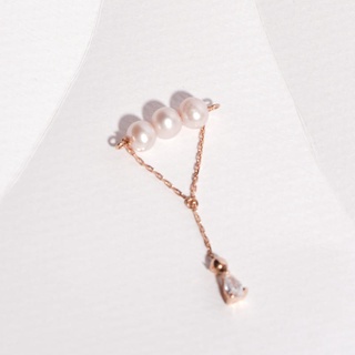 A.CEMI Triple Pearl Ring