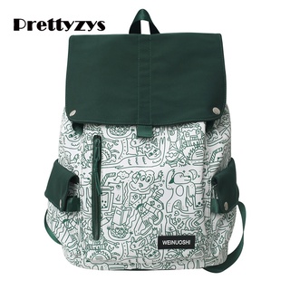 Backpack Prettyzys 2022 Korean Large capacity 14 inch For College Students