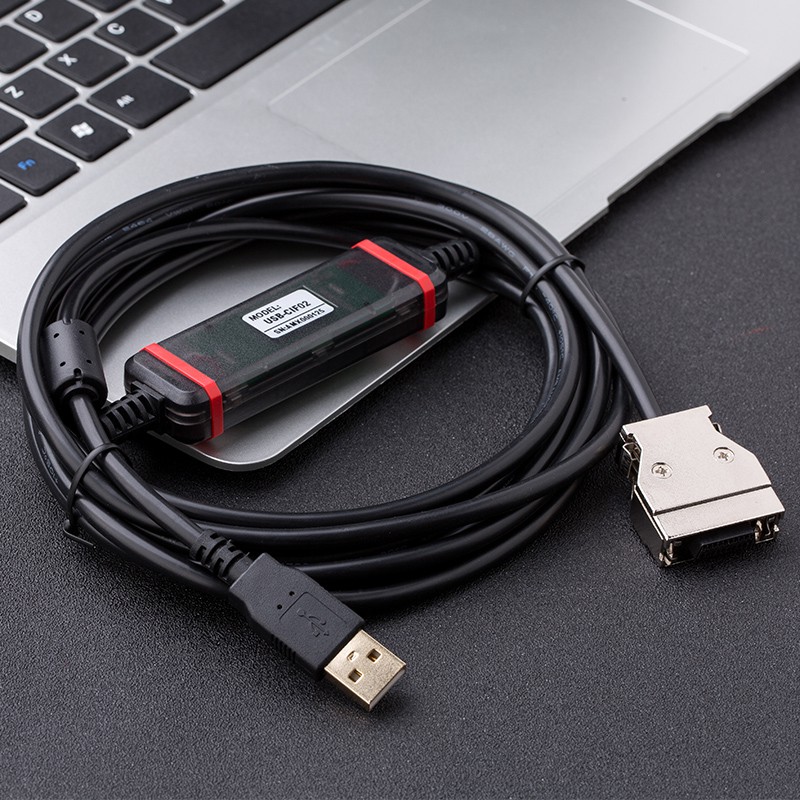 สายเคเบิลโปรแกรมมิ่ง-omron-plc-usb-cif02-cpm1a-2a-สําหรับดาวน์โหลด
