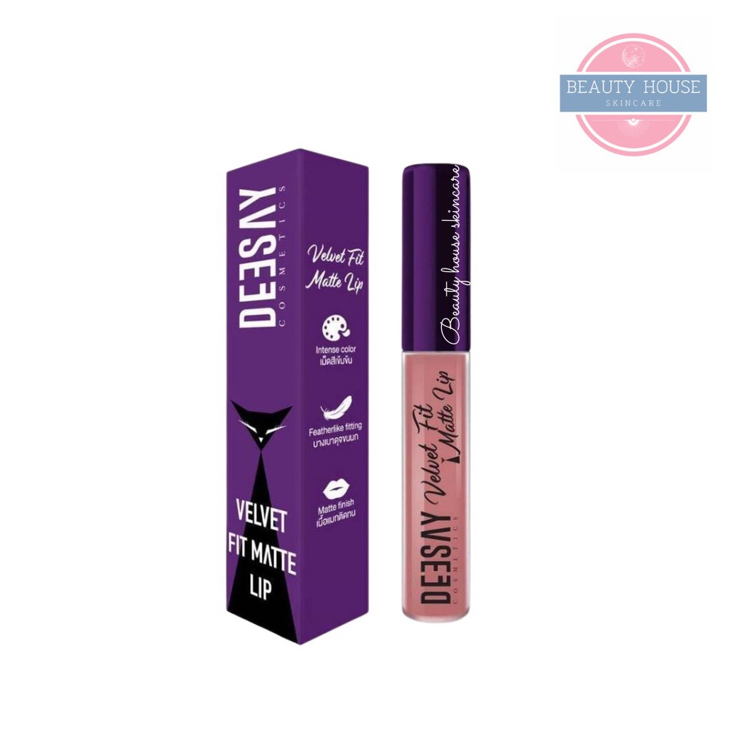 รูปภาพของลิปดีเซ่ ลิปเนื้อแมท  Deesay Velvet Fit Matte Lipลองเช็คราคา