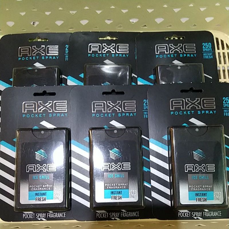 !!SALE!! AXE POCKET SPRAY กลิ่น ICE CHILL Shopee Thailand
