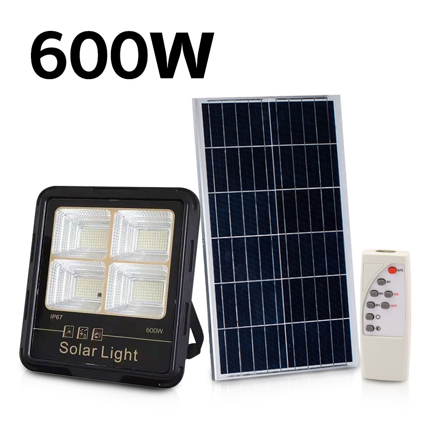 solar-led-สปอตไลท์-โซล่าเซลล์-600w-เปลี่ยนแบตเตอรี่ได้แสงสีขาว-สว่างถึงเช้า-ใช้งานต่อเนื่อง-6-8-ชั่วโมง
