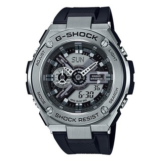 Casio G-Shock G - STEELนาฬิกาข้อมือผู้ชาย สายเรซิ่น รุ่น GST-410-1A - สีดำ