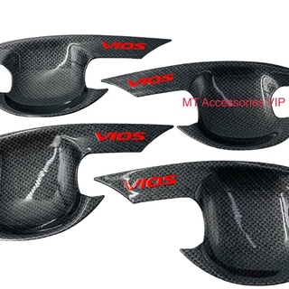 vios วีออสปี2013-2022 เบ้ากันรอย แคฟล่าโลโก้แดงK