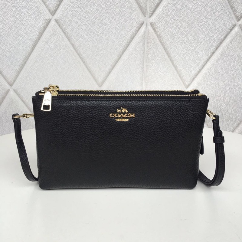coach-38273-กระเป๋าสะพายข้างผู้หญิงซิปคู่