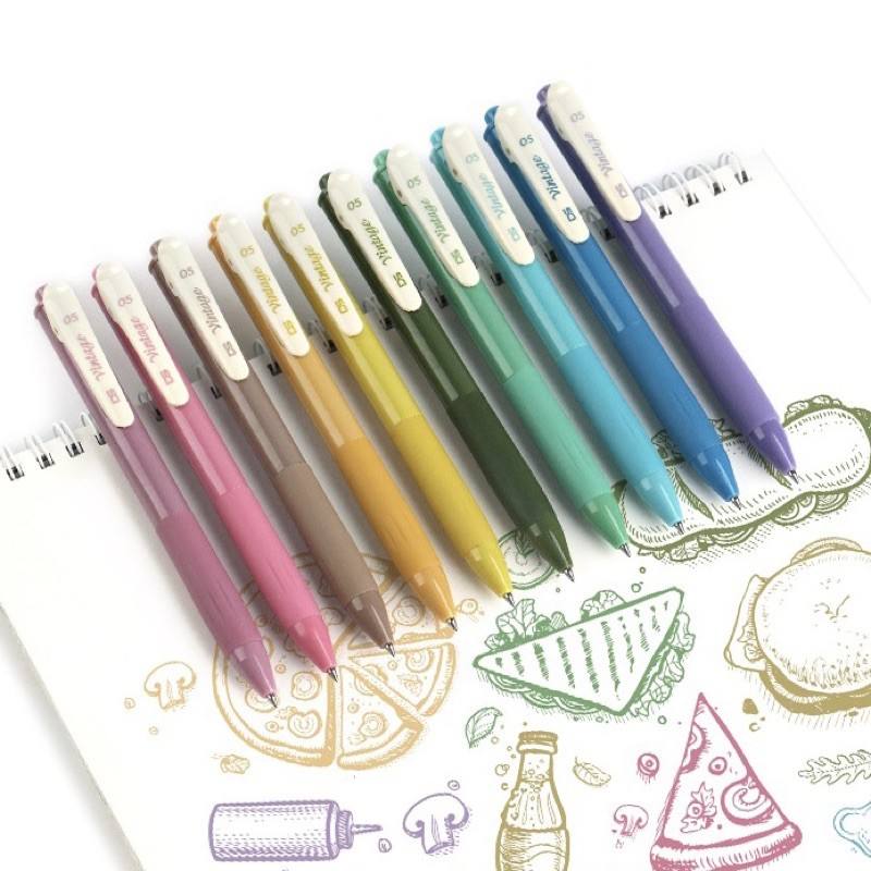 5แท่ง-ปากกาvintagecolorเซตสีแหวกแนว