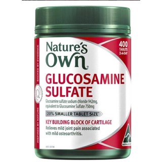 Natures Own Glucosamine Sulfate 1500mg Tabs X 400 Tablets 1กระปุก