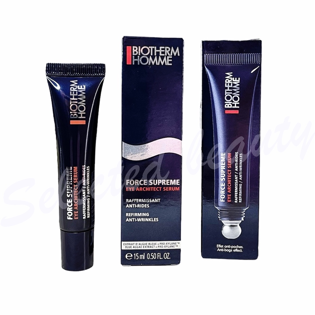 BIOTHERM HOMME Force Supreme Eye Architect Serum ขนาด 15 ml. | Shopee ...