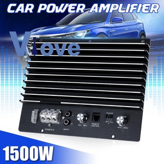 บอร์ดขยายเสียงซับวูฟเฟอร์ 12V 1500W DIY สําหรับเครื่องเล่นรถยนต์