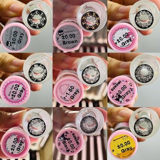 BADBADTZ-MARU / Bad Badtz Maru Gray สีเทา คอนแทคเลนส์ บิ๊กอาย Bigeye Contact Lens ลายการ์ตูน Kuromi Sanrio Kitty Melody