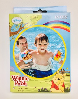 🌈 INTEX ☀️ ห่วงยางสวมแขน หมีพูห์ Winnie the Pooh 🧸 ห่วงยางว่ายน้ำ ปลอกแขนว่ายน้ำ