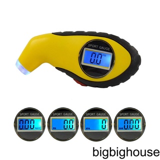 [Biho] Digital Tire Pressure Gauge Car Bike Truck Auto Tyre Meter Tester Tyre Air Pressure Gauge
