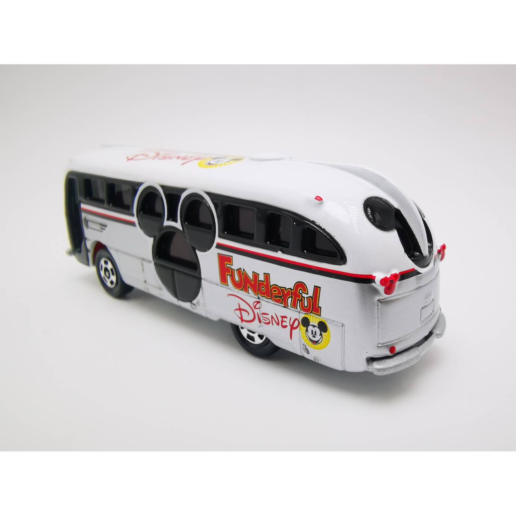 รถเหล็ก-รถของเล่น-tomica-1-64-tokyo-disney-resort-สีขาว-unbox