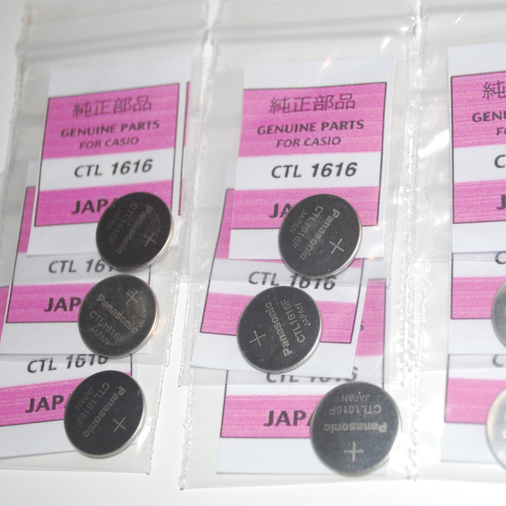 ถ่านกระดุมเบอร์ CTL1616F ( CTL1616 ) ของแท้ ยี่ห้อ พานาโซนิค Panasonic