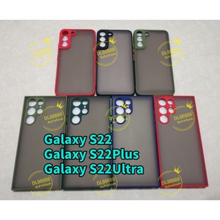 ✨พร้​อมส่งใน🇹🇭✨เคสขอบนิ่มหลังแข็งขุ่นคลุมกล้อง For Samsumg Galaxy S22 Ultra / S22 Plus / S23 Plus / S23 Ultra / S23Ultra