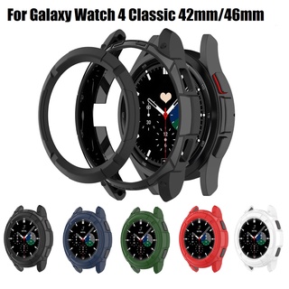 ภาพหน้าปกสินค้าเคส Samsung Galaxy Watch 4 Case เคส Galaxy Watch 4 Classic 42mm 46mm Cover TPU Protector Shockproof Case For Galaxy Watch 4 Bezel ที่เกี่ยวข้อง