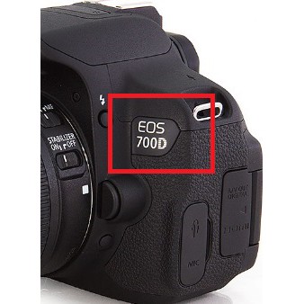 โลโก้กล้อง-canon-700d-ป้ายรุ่นกล้อง-มือ-1-แบบที่ติดมากับกล้อง