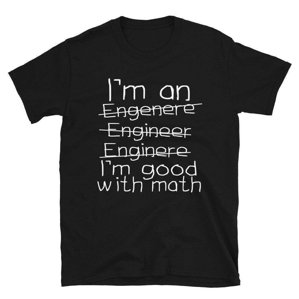 เสื้อยืด-พิมพ์ลายกราฟฟิควิศวกรรมคณิตศาสตร์-คุณภาพดี-สําหรับนักเรียน