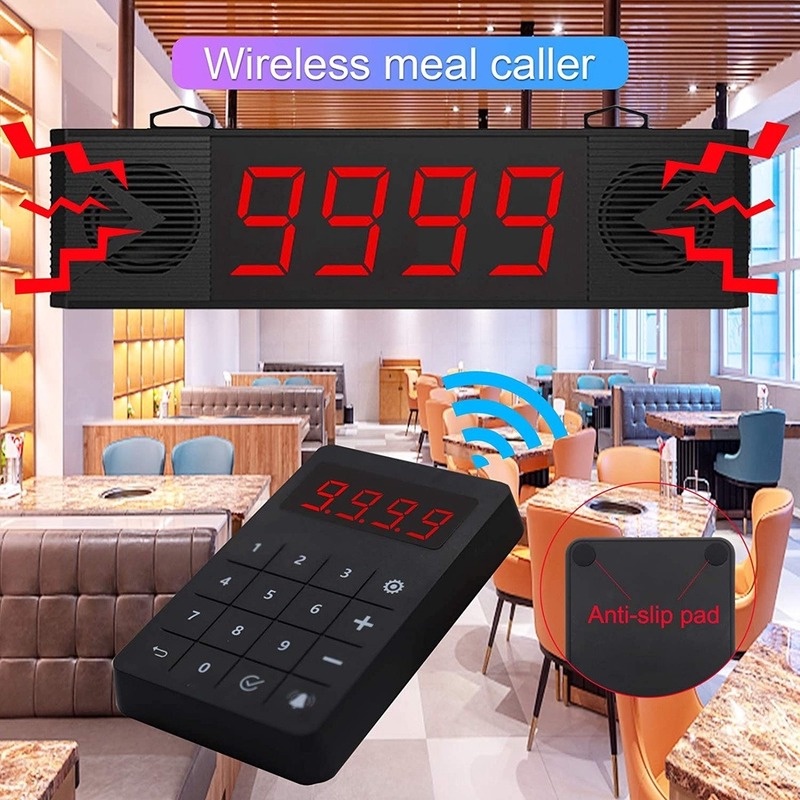 daytech-daytech-wireless-calling-screen-4-digit-กันน้ำ-ระบบเสียงลําโพงไร้สายกันน้ําสําหรับร้านอาหารรถบรรทุก-คลินิก-นาฬิกา-ck04