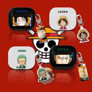 compatible AirPods 3 case ZORO และ LUFFY สำหรับ compatible AirPods (3rd ) 2021 ใหม่ compatible AirPods3 หูฟังป้องกันกรณี 3rd สำหรับ compatible AirPodsPro กรณี compatible AirPods2gen case