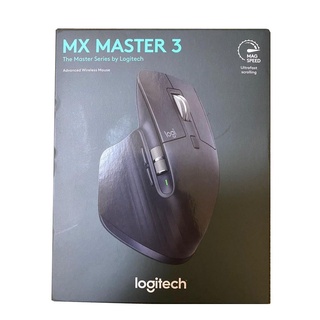 Logitech MX Master 3 Wireless Mouse (Graphite) - 4000 DPI  2.4 GHz Bluetooth