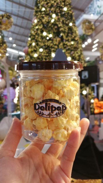 delipop-ป๊อบคอร์นอร่อยไม่มีกากรสชีสแท้-cheddar-cheese-size-m-ข้าวโพดเม็ดกลมโตไร้กากอร่อย