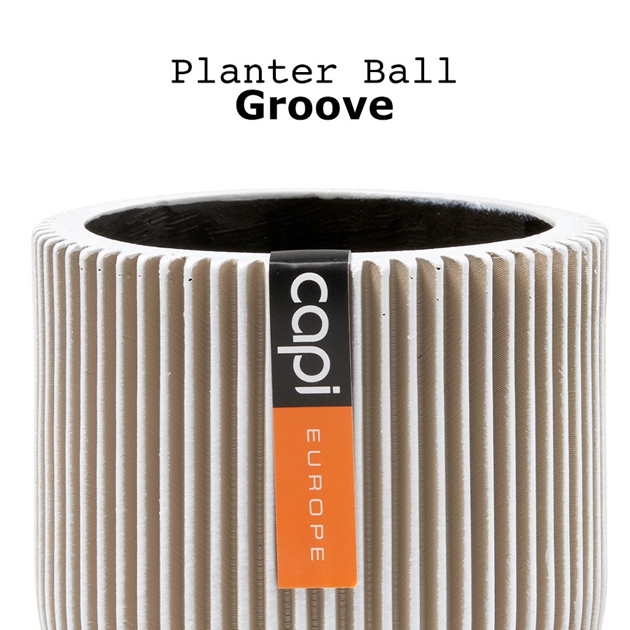 bgvi-133-planter-ball-groove-size-d-17-x-h-16-cm-กระถางต้นไม้-modern-แบรนด์-capi-europe