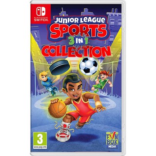 [+..••] NSW JUNIOR LEAGUE SPORTS 3-IN-1 COLLECTION (เกม Nintendo Switch™🎮)