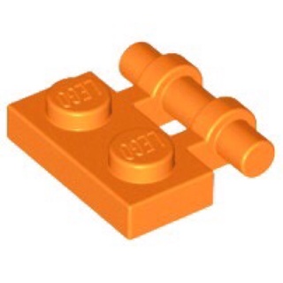 Lego plate part (ชิ้นส่วนเลโก้) No.2540 Modified 1 x 2 with Bar Handle on Side with Free Ends