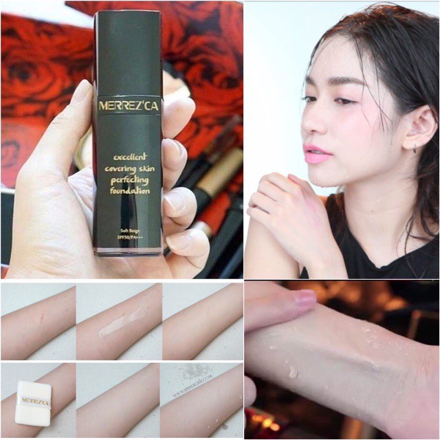 merrezca-excellent-covering-skin-perfecting-foundation-รองพื้นเมอร์เรซกา