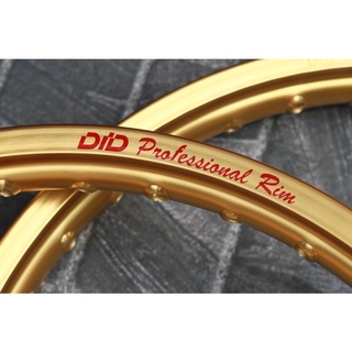 ภาพขนาดย่อของภาพหน้าปกสินค้า️ราคาต่อคุ่️ล้อ D.I.D 1.40-17 สีทองล้วนแท้ ล้อ D.I.D 1.20-17 สีทองแท้ ล้อ D.I.Dแท้สีทอง ล้อสีทอง ล้อDIDแท้ ล้อแท้ จากร้าน 45_54 บน Shopee ภาพที่ 1