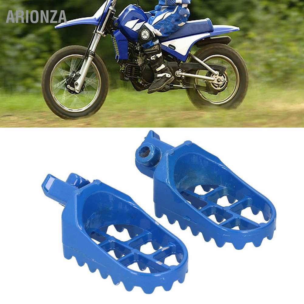 arionza-ที่พักเท้าอลูมิเนียม-สําหรับรถจักรยานยนต์วิบาก-yamaha-pw50-pw80-tw200-ttr90-ttr90e