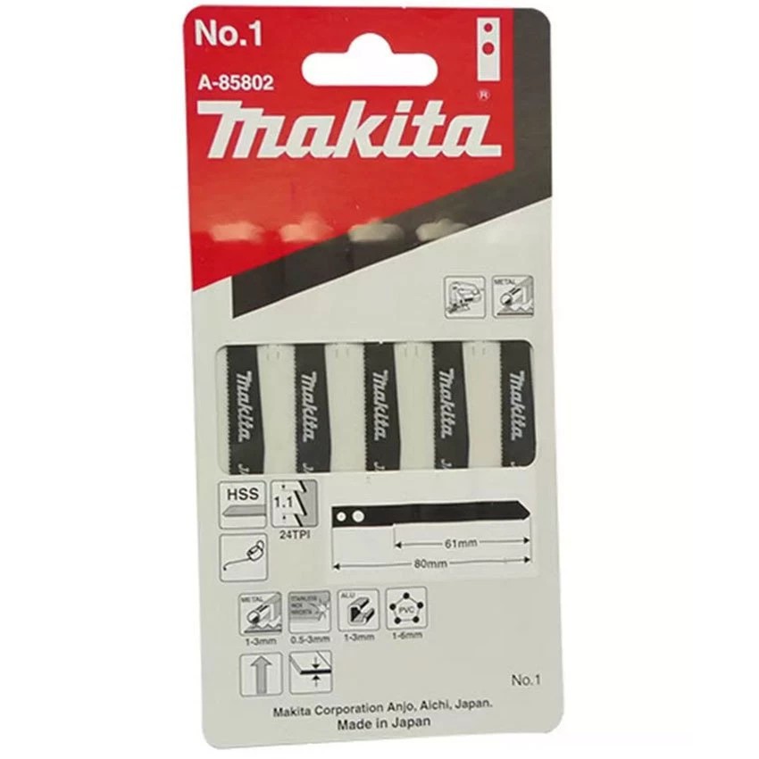 makita-ใบเลื่อยจิ๊กซอว์-ตัดเหล็ก-ตัดพลาสติก-1-3มิล-no-1-รุ่น-a-85802-มากิต้าแท้100