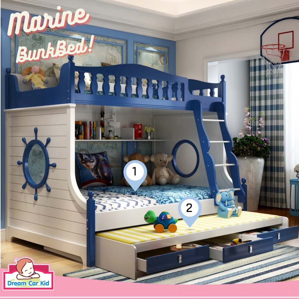 เตียง-2-ชั้น-รุ่น-marine-bunk-bed-ขนาด-4-ฟุต-สีน้ำเงิน