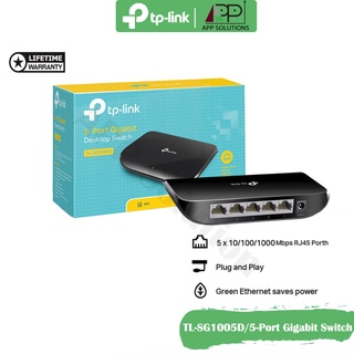 สินค้า TP-LINK Switch(สวิตซ์ฮับ)Gigabit 5 Port รุ่นSG1005D(ประกันLifetime)