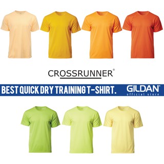 Crossrunner เสื้อยืดคอกลม แขนสั้น หลากสี สําหรับผู้ชาย และผู้หญิง CRR3600 Group F