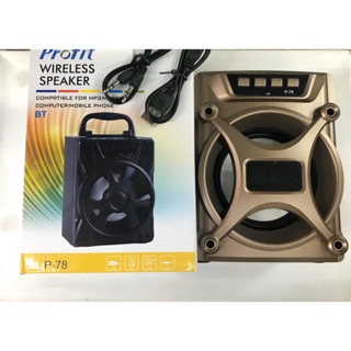 ลำโพงบลูทูธ Wireless Speaker รุ่น P-78