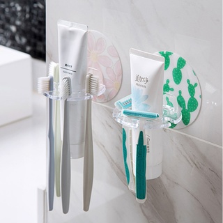 อุปกรณ์ที่แขวนแปรงสีฟัน แบบติดผนัง หมุนได้ สำหรับใช้ในห้องน้ำ