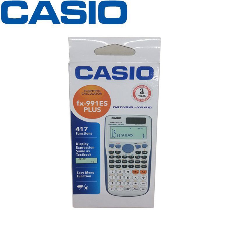 เครื่องคิดเลข-casio-fx-991es-plus-เครื่องคิดเลขวิทยาศาสตร์