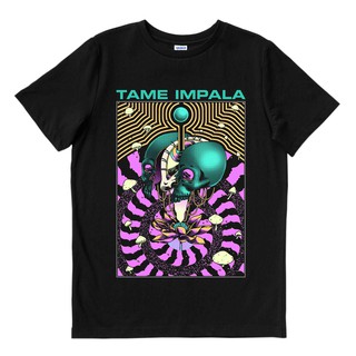 เสื้อยืดสีขาวImpala Tame - SPLIT | เสื้อยืด พิมพ์ลายวงดนตรี | เพลงเมอร์ช | Unisex | วงดนตรี MERCH | เสื้อยืด พิมพ์ลายดนต