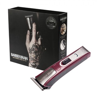 BARBER BRAIN Hair Trimmer ปัตตาเลี่ยนไรสาย T-Blade BB-100 (ลับคม)พร้อมใช้งาน ตัดได้เนียน เก็บงานเยี่ยม